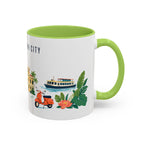 Ho Chi Minh City Coffee Mug | Vietnam Travel Souvenir | Porcelain Decal City Gift | 11oz 15oz Accent Mug