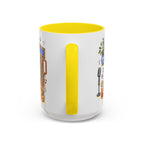 Nashville Illustrated Travel Mug | City Souvenir Accent Coffee Mug | 11oz 15oz Ceramic Cup