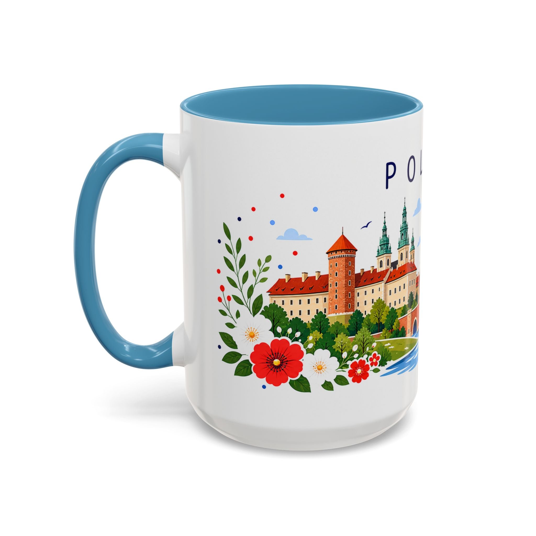 Poland Coffee Mug | Travel Souvenir Accent Mug | Place Gift Ceramic Cup 11oz 15oz