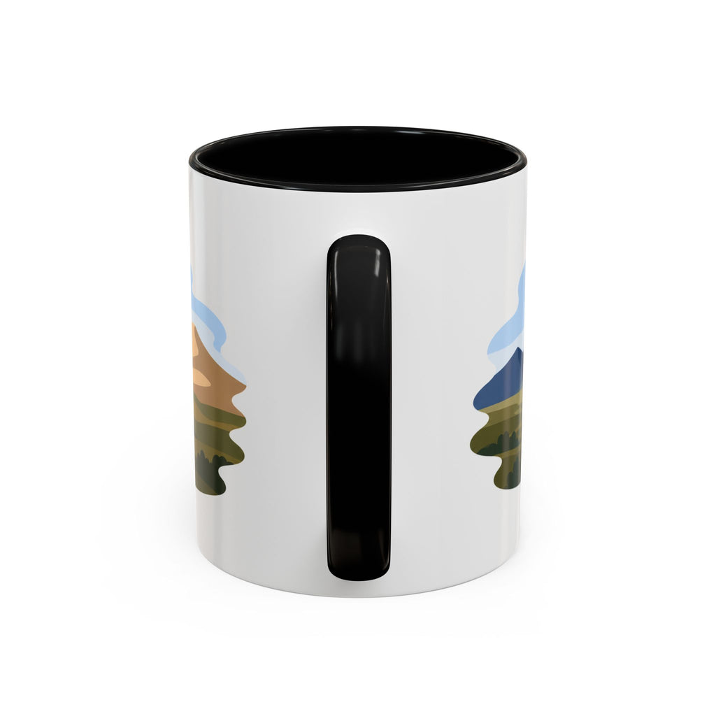 Kobuk Valley National Park Coffee Mug | Solid Color Block Park Souvenir | 11oz 15oz Accent Mug