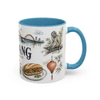 Da Nang Coffee Mug | Vietnam Travel Souvenir | Vintage Illustrated City Gift | 11 oz 15 oz Accent Mug