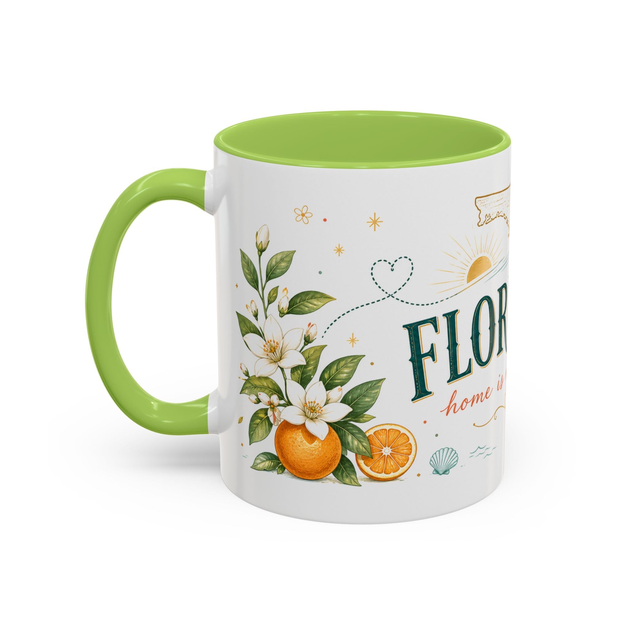 Florida State Mug | Moving Away, Homesick Gift | Long Distance Friendship Coffee Cup