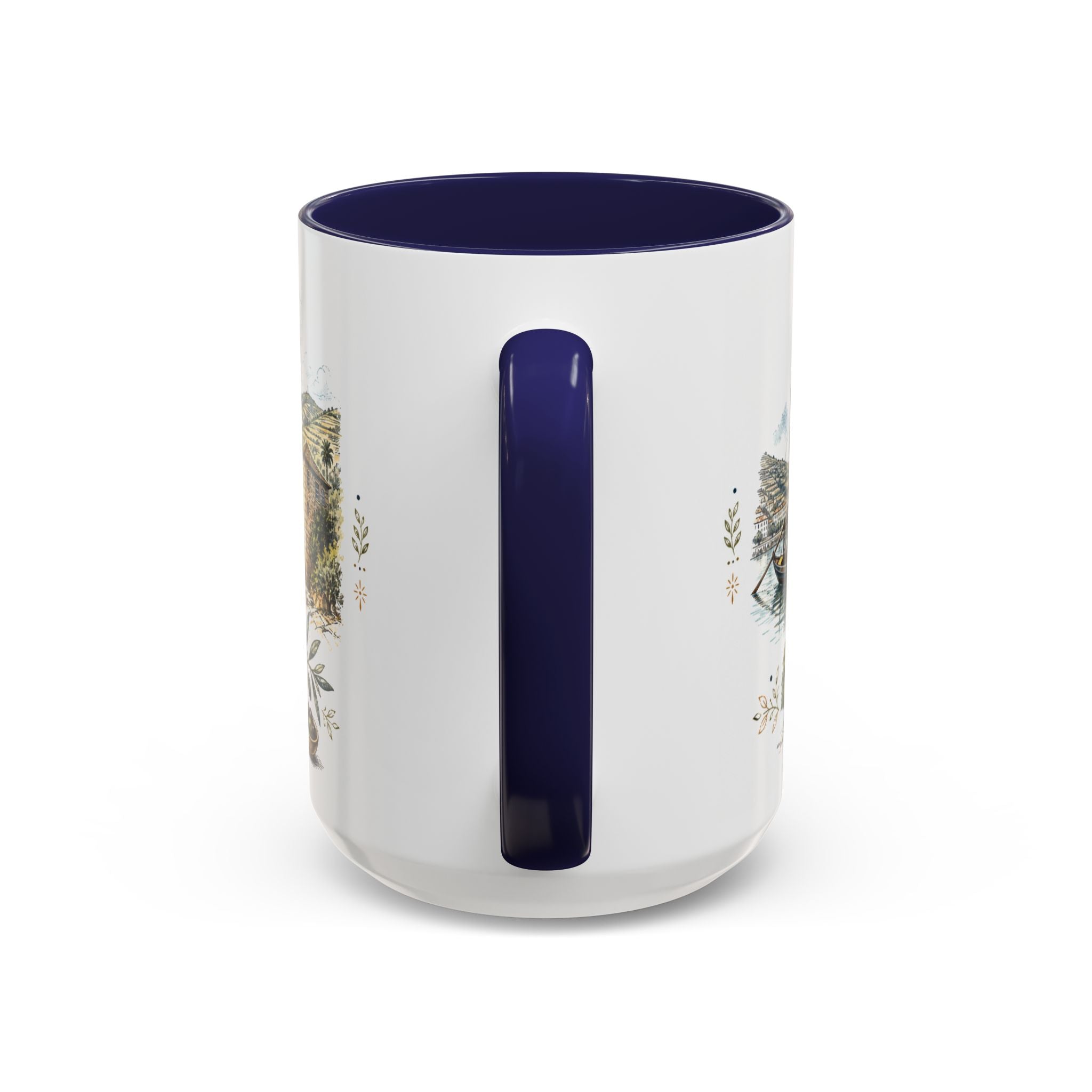 Douro Valley Mug, Portugal Travel Souvenir, Bucket List Gift, Accent Ceramic Coffee Mug 11oz 15oz