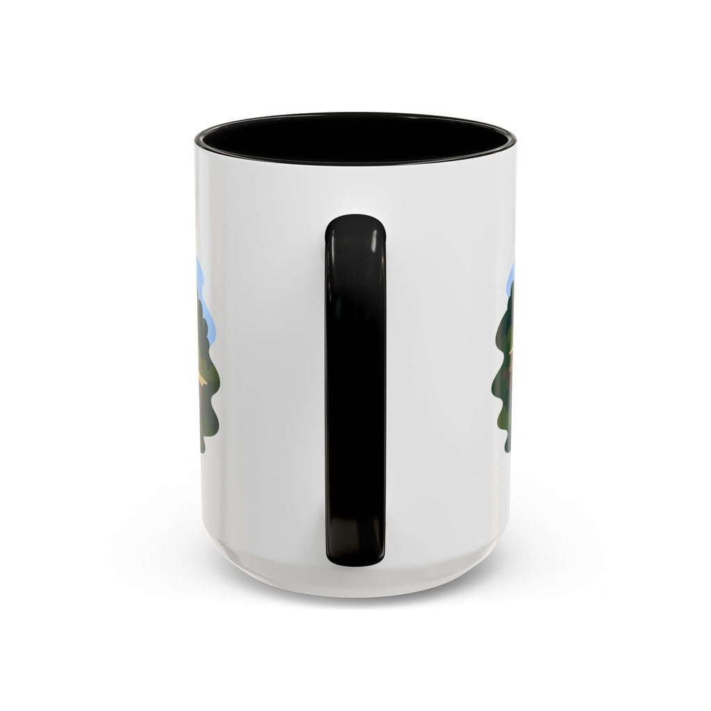 Mammoth Cave National Park Coffee Mug | Solid Color Block Park Souvenir | 11oz 15oz Accent Mug