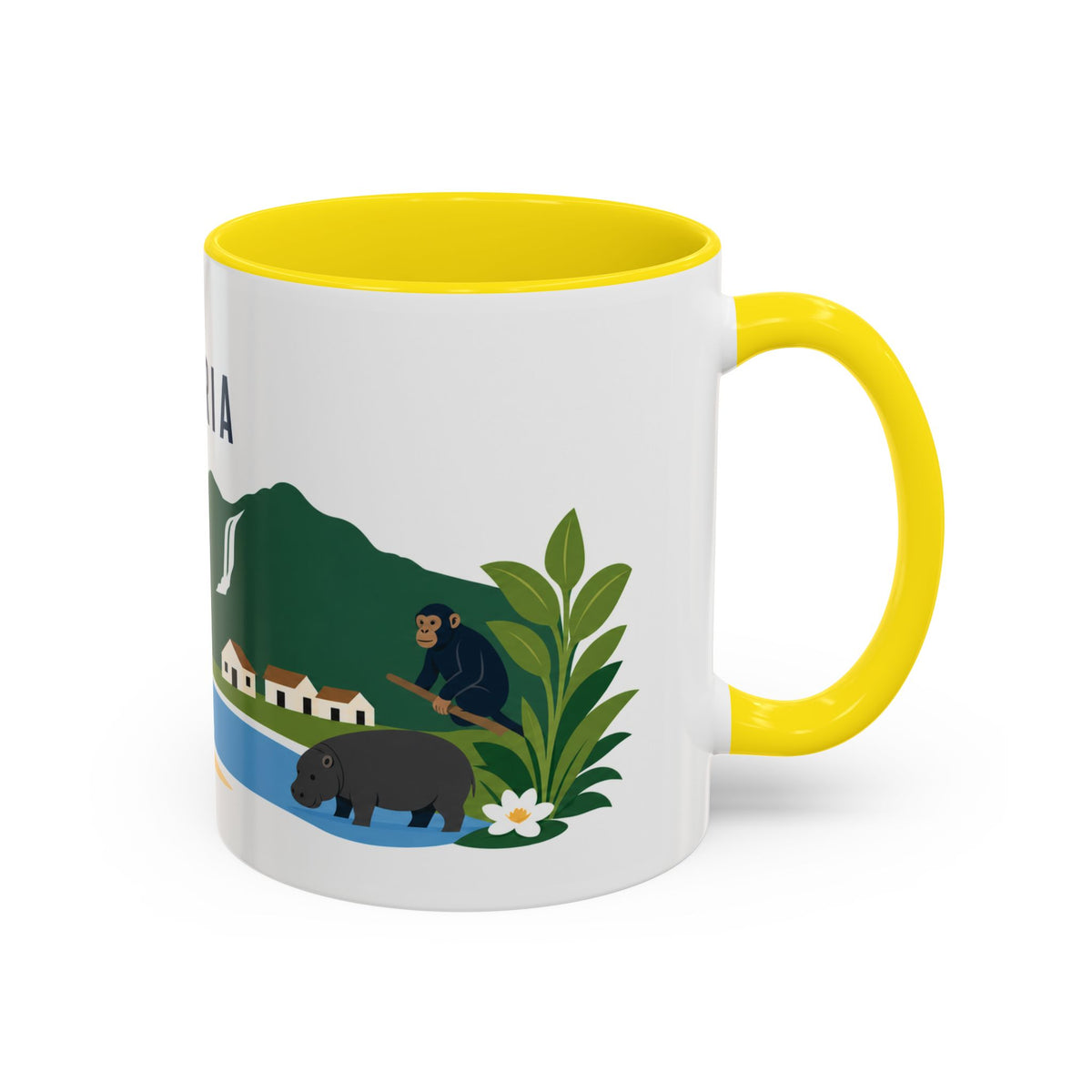 Liberia Coffee Mug | Travel Souvenir Accent Mug | Country Gift Ceramic Cup 11oz 15oz