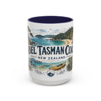 Abel Tasman Coast Mug, New Zealand Travel Souvenir, Bucket List Gift, Accent Ceramic Coffee Mug 11oz 15oz