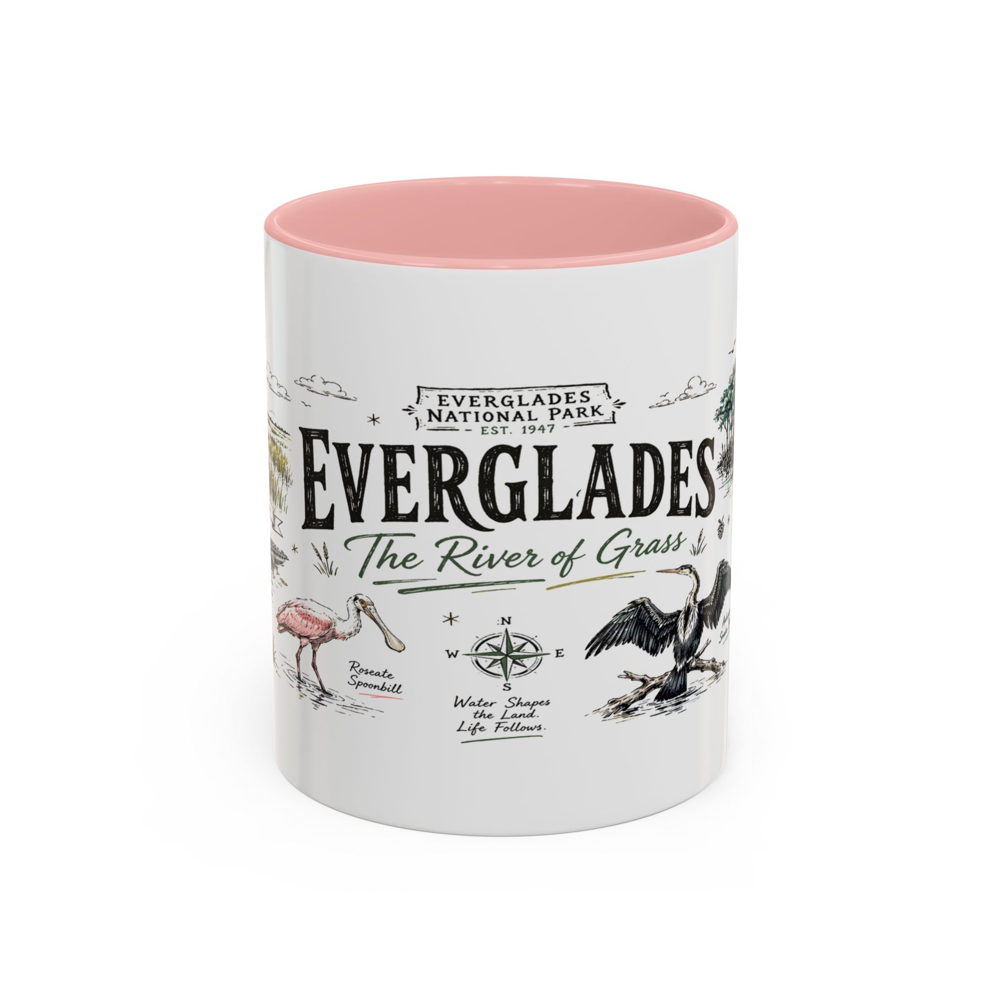 Everglades National Park Mug | Florida Wetlands Wildlife River of Grass Coffee Cup