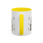 Grandma's Garden Of Love Coffee Mug | Gift From Grandkids | Accent Color Ceramic 11oz 15oz