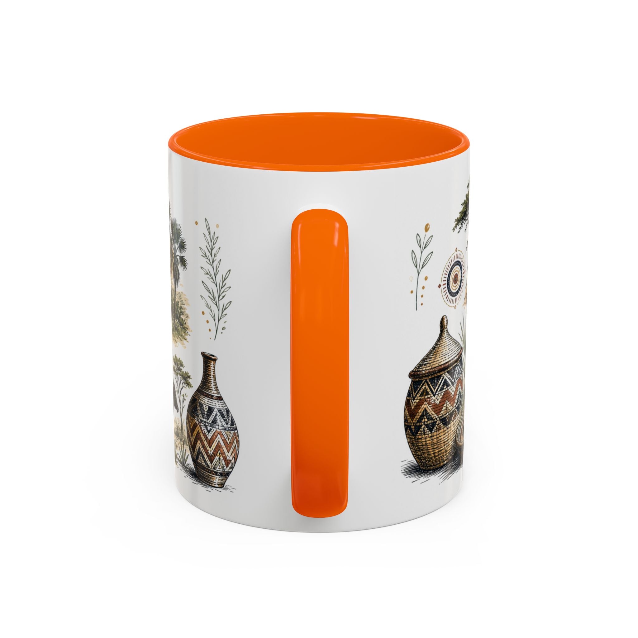 Omo Valley Mug, Ethiopia Travel Souvenir, Bucket List Gift, Accent Ceramic Coffee Mug 11oz 15oz