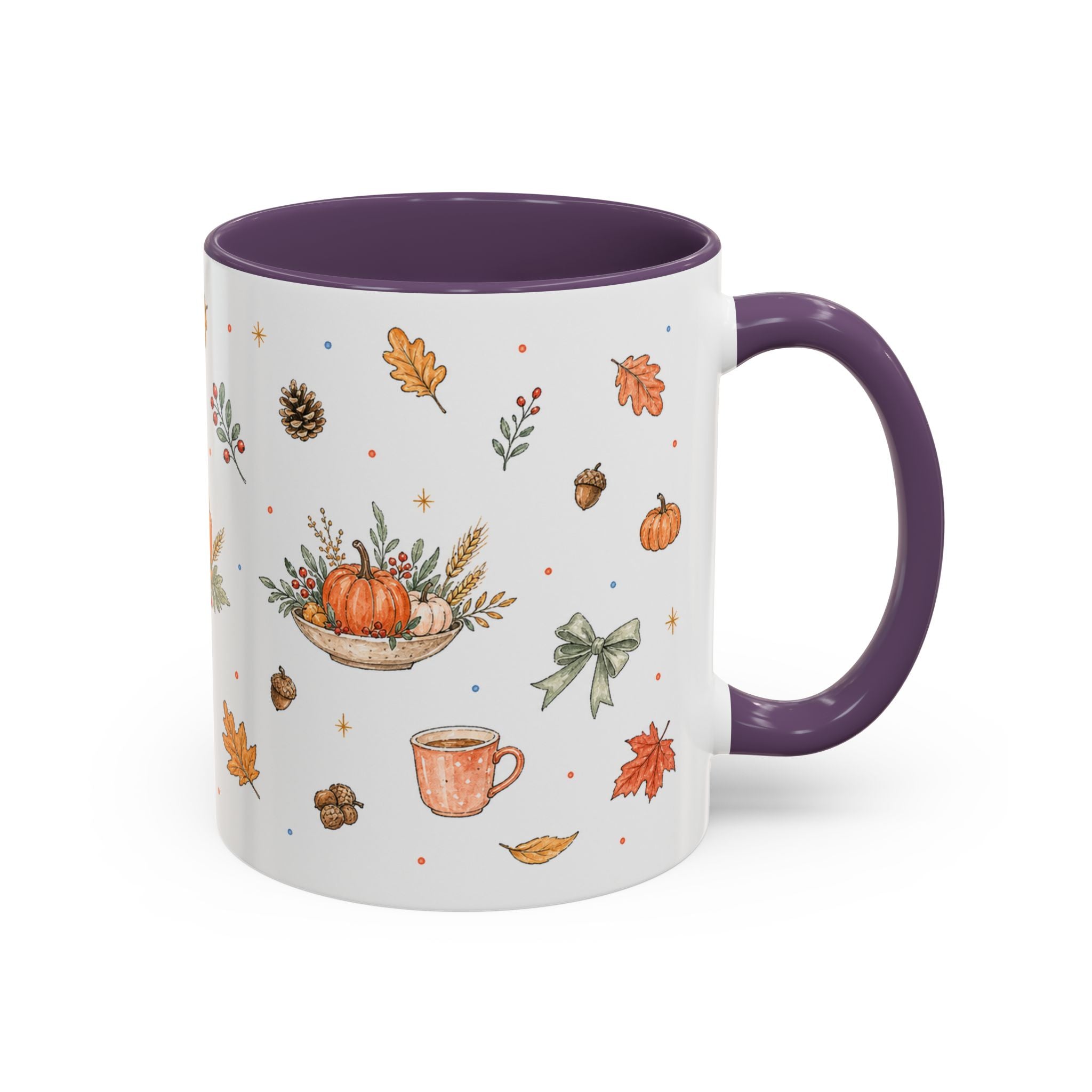 Thanksgiving Host Mug | Cozy Watercolor Gathering Gift | Autumn Accent Cup 11oz 15oz