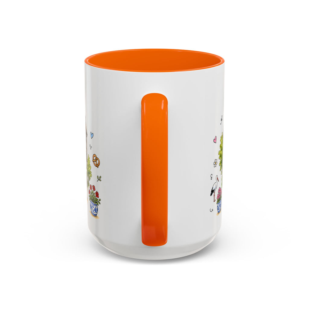 Strasbourg Illustrated Travel Mug | France Souvenir Accent Coffee Mug | 11oz 15oz Ceramic Cup
