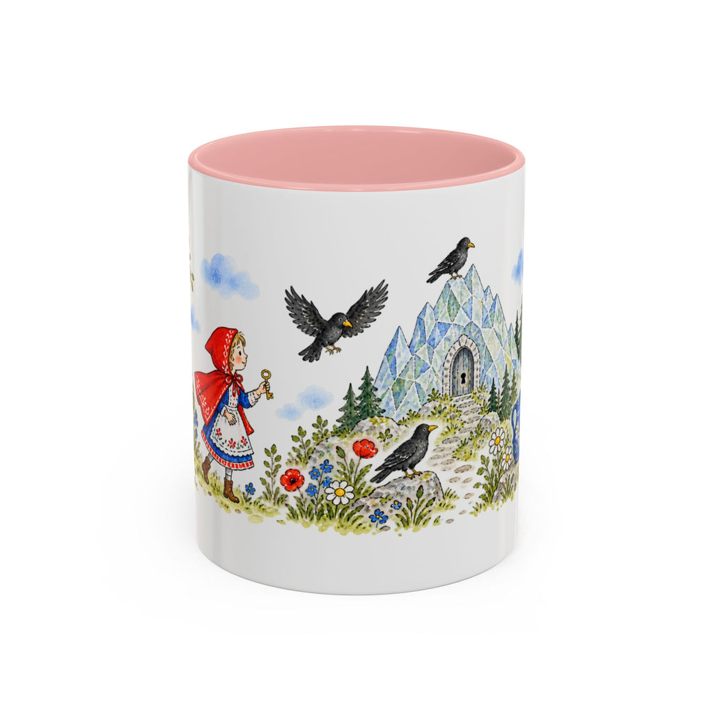 The Seven Ravens Mug | Storybook Fairy Tale Accent Coffee Mug | EveryLegend