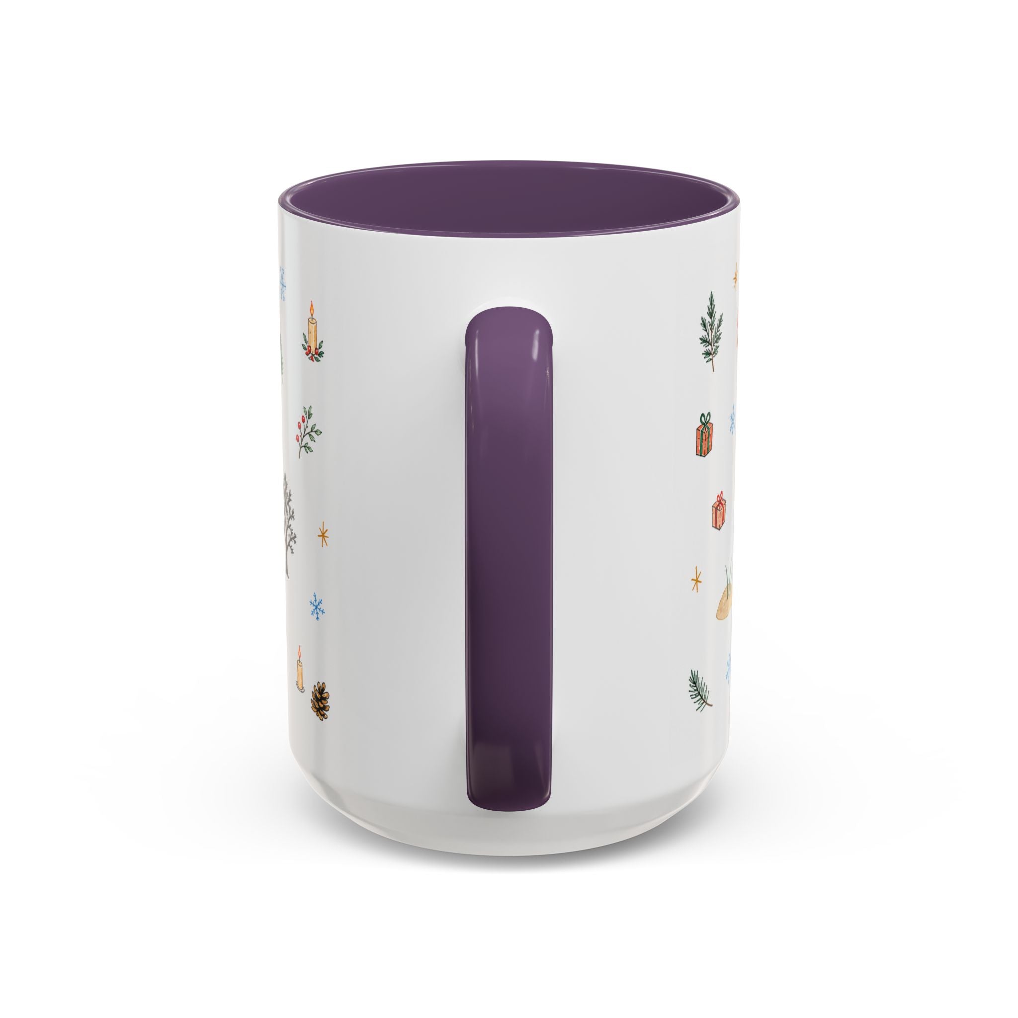 Indiana Dunes National Park Christmas Mug | Watercolor Travel Souvenir | Holiday Gift | Accent Ceramic Coffee Cup 11oz 15oz