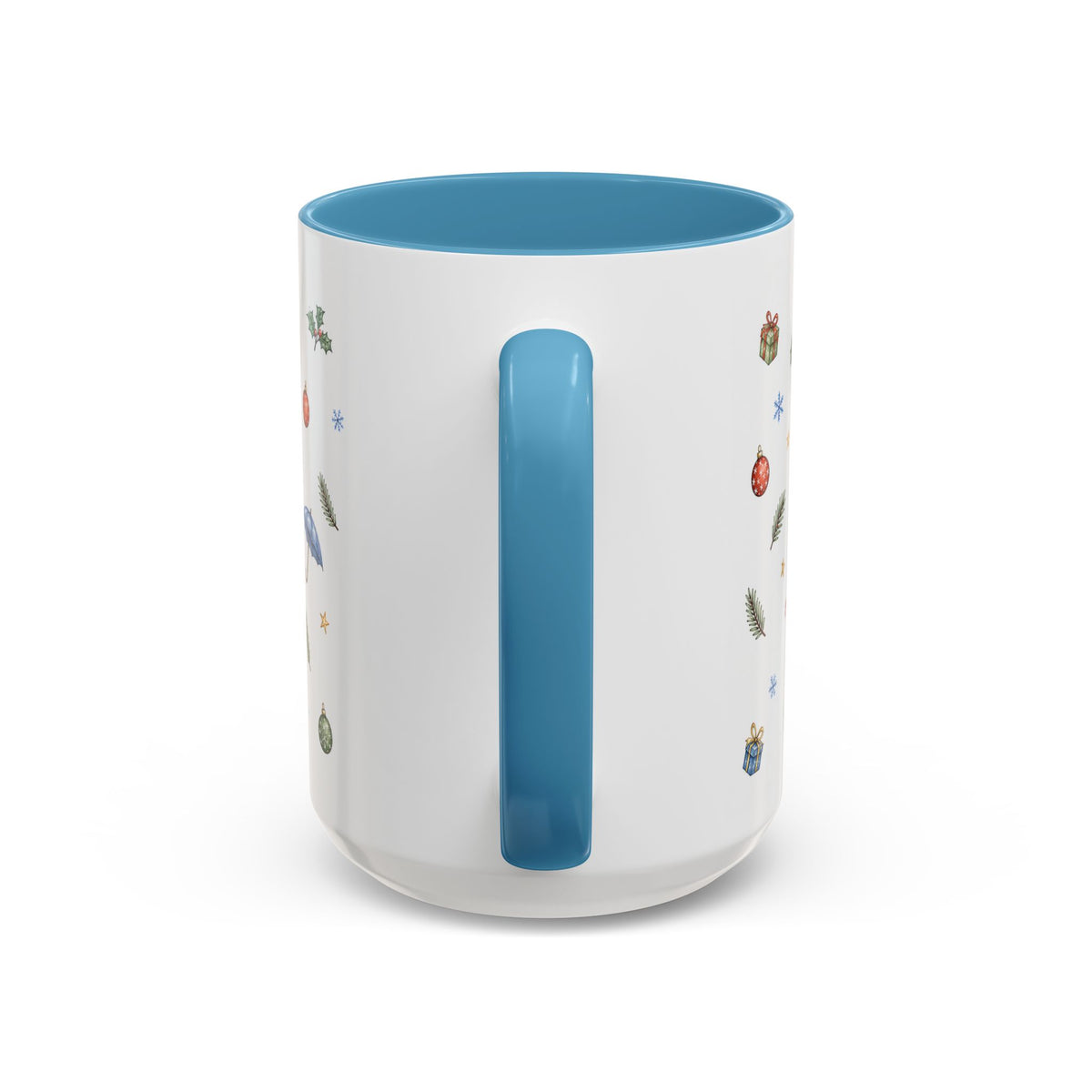 Amsterdam Christmas Watercolor Mug | Festive City Souvenir Coffee Cup