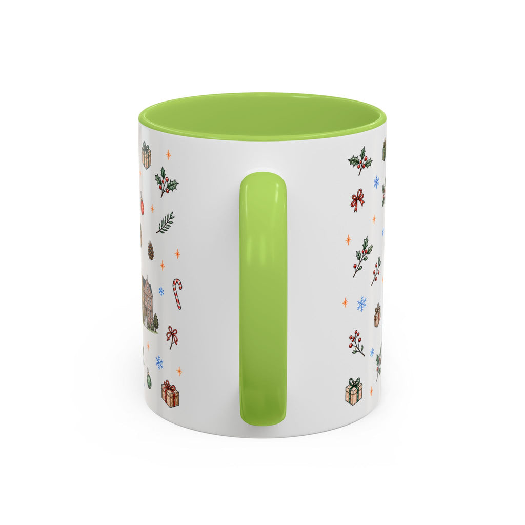 San Francisco Christmas Mug | Watercolor City Souvenir | Ceramic Coffee Cup