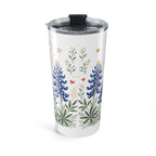 Texas State Flower 20oz Tumbler | Texas Botanical Gift | Insulated Stainless Steel Travel Cup