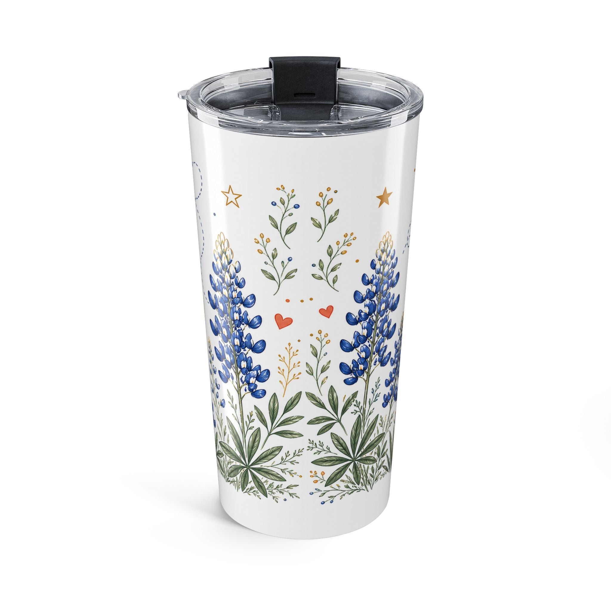 Texas State Flower 20oz Tumbler | Texas Botanical Gift | Insulated Stainless Steel Travel Cup