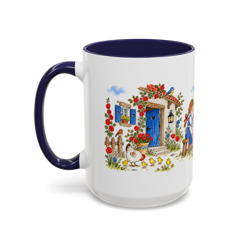 Spindle Shuttle and Needle Mug | Storybook Fairy Tale Accent Coffee Mug | EveryLegend