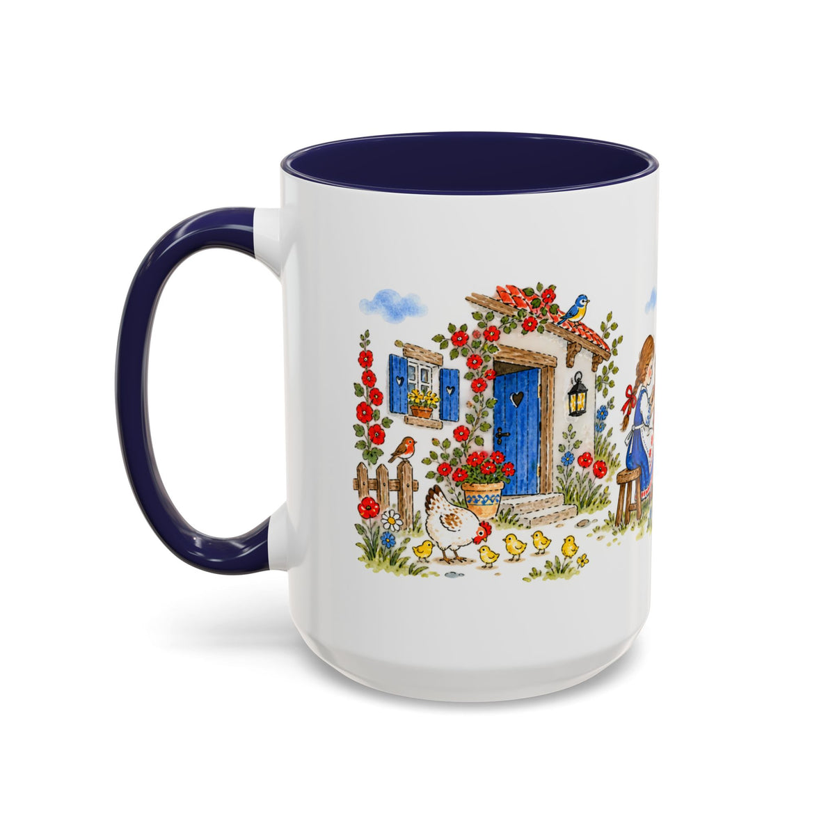 Spindle Shuttle and Needle Mug | Storybook Fairy Tale Accent Coffee Mug | EveryLegend