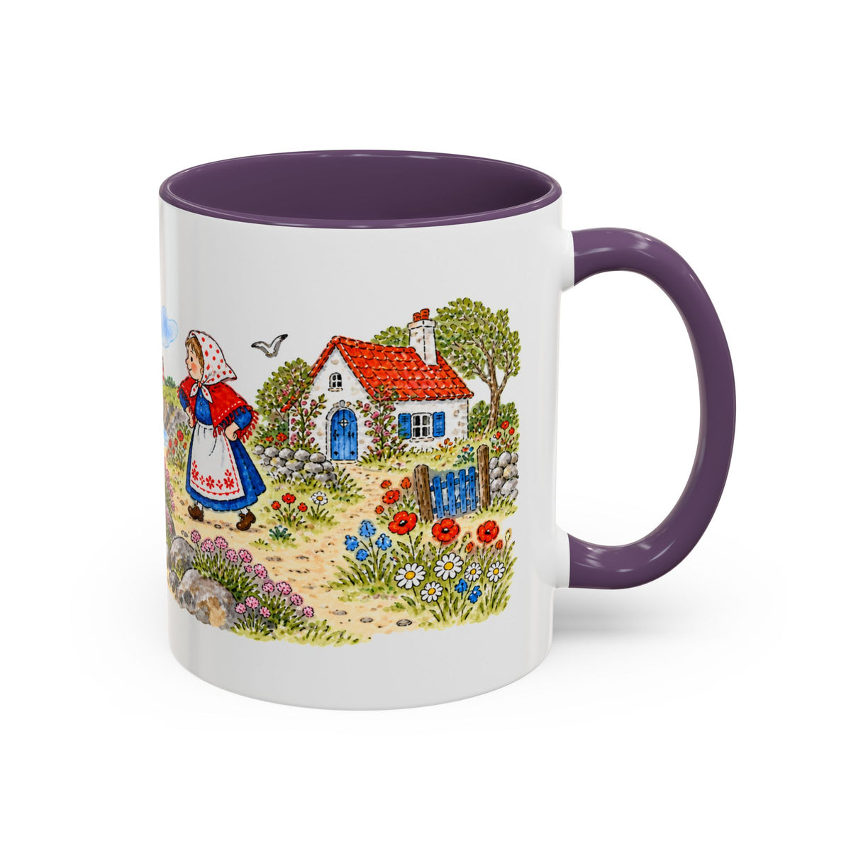 The Fisherman and His Wife Mug | Storybook Fairy Tale Accent Coffee Mug | EveryLegend