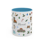 Munich Christmas Mug | Watercolor City Souvenir, Travel Gift (11oz/15oz)