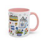 Munich Travel Mug | European City Souvenir Accent Coffee Mug | 11oz 15oz Ceramic Cup