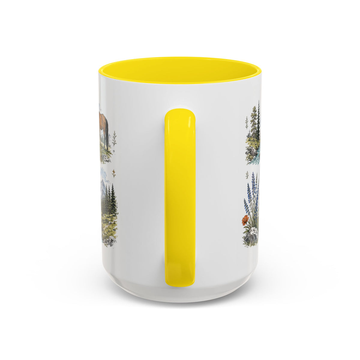Fairy Meadows Mug, Pakistan Travel Souvenir, Bucket List Gift, Accent Ceramic Coffee Mug 11oz 15oz