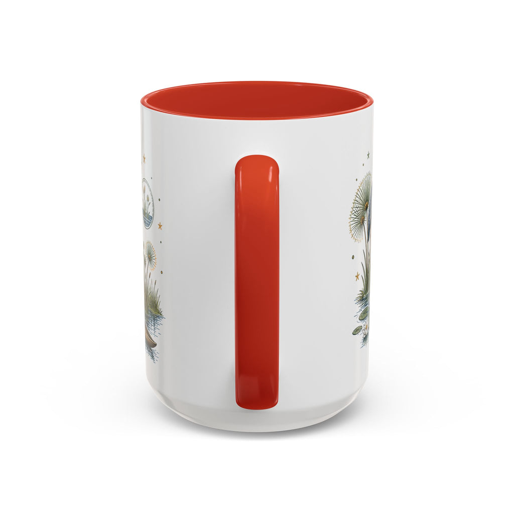 Okavango Delta Coffee Mug | Travel Destination Souvenir Gift | Accent Color Ceramic 11oz 15oz
