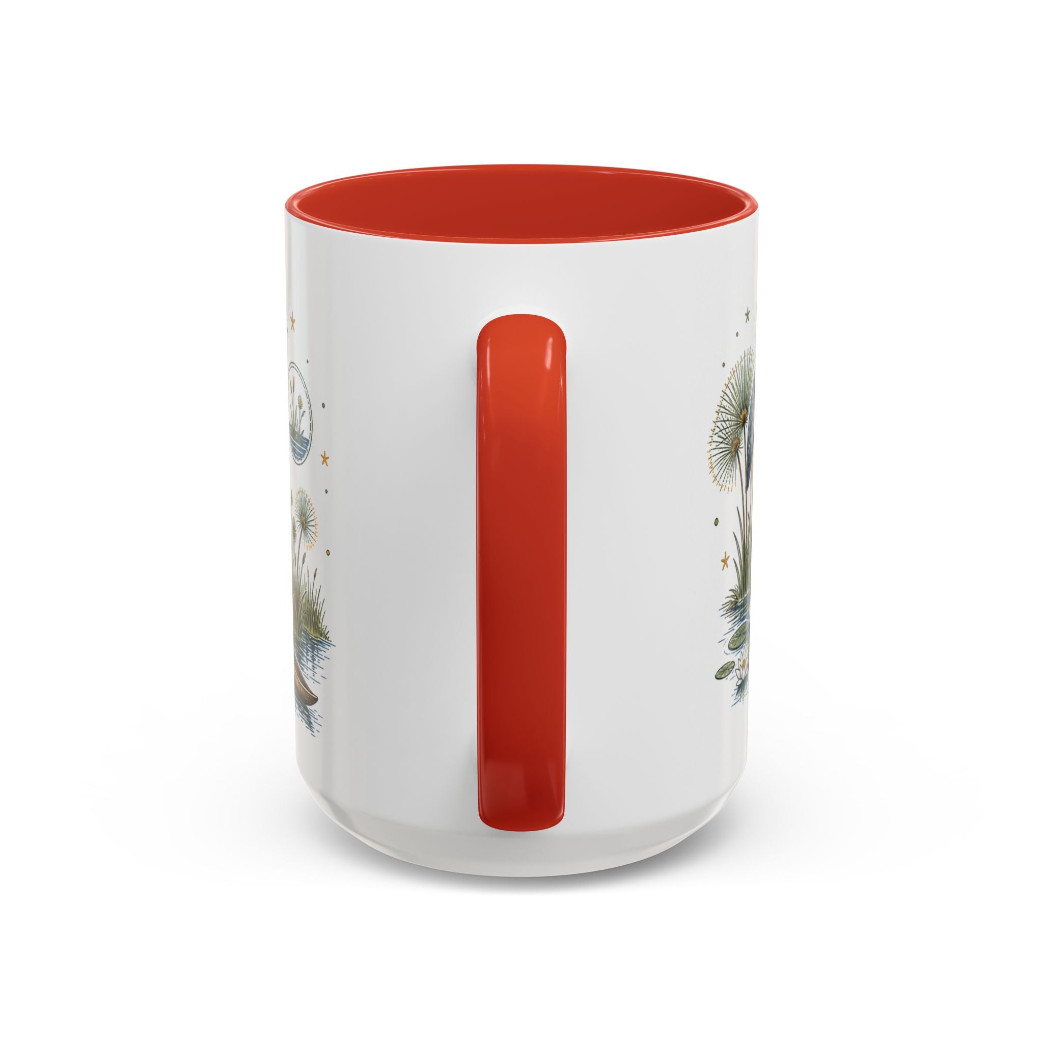 Okavango Delta Coffee Mug | Travel Destination Souvenir Gift | Accent Color Ceramic 11oz 15oz