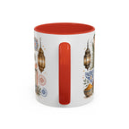 Marrakech Medina Coffee Mug | Travel Destination Souvenir Gift | Accent Color Ceramic 11oz 15oz