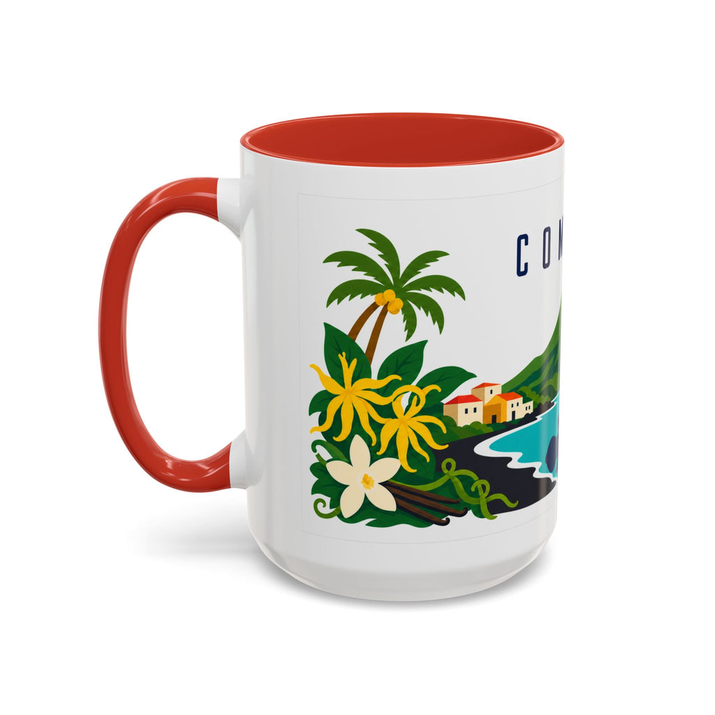 Comoros Coffee Mug | Travel Souvenir Accent Mug | Country Gift Ceramic Cup 11oz 15oz