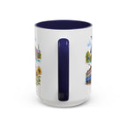 Wichita Illustrated Travel Mug | City Souvenir Accent Coffee Mug | 11oz 15oz Ceramic Cup