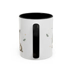 Grandpa's Stories Are The Best Coffee Mug | Gift From Grandkids | Accent Color Ceramic 11oz 15oz