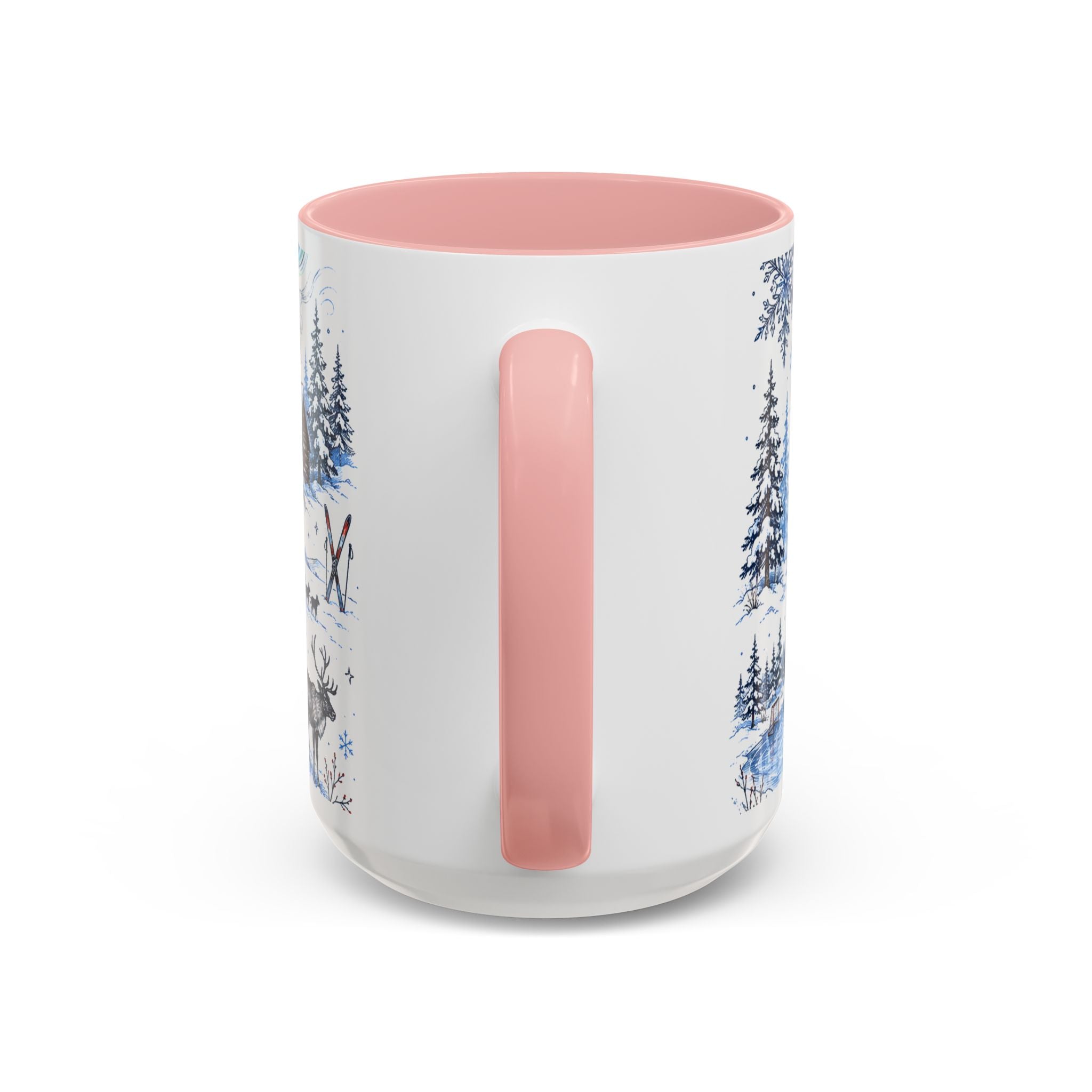 Great White North Coffee Mug | Canadian Pride Gift | Accent Color Ceramic 11oz 15oz