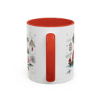 Hong Kong Coffee Mug | Asia Souvenir Travel Gift | Accent Color Ceramic 11oz 15oz
