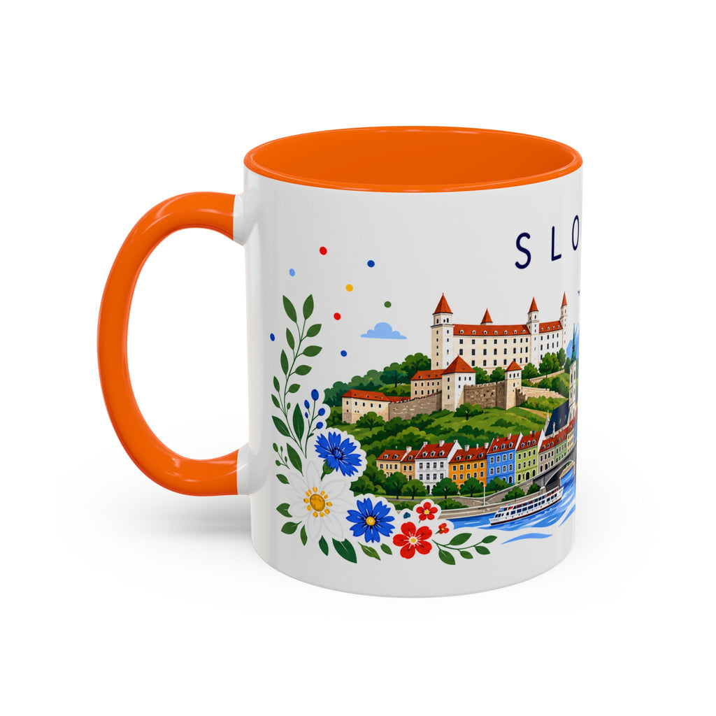 Slovakia Coffee Mug | Travel Souvenir Accent Mug | Place Gift Ceramic Cup 11oz 15oz