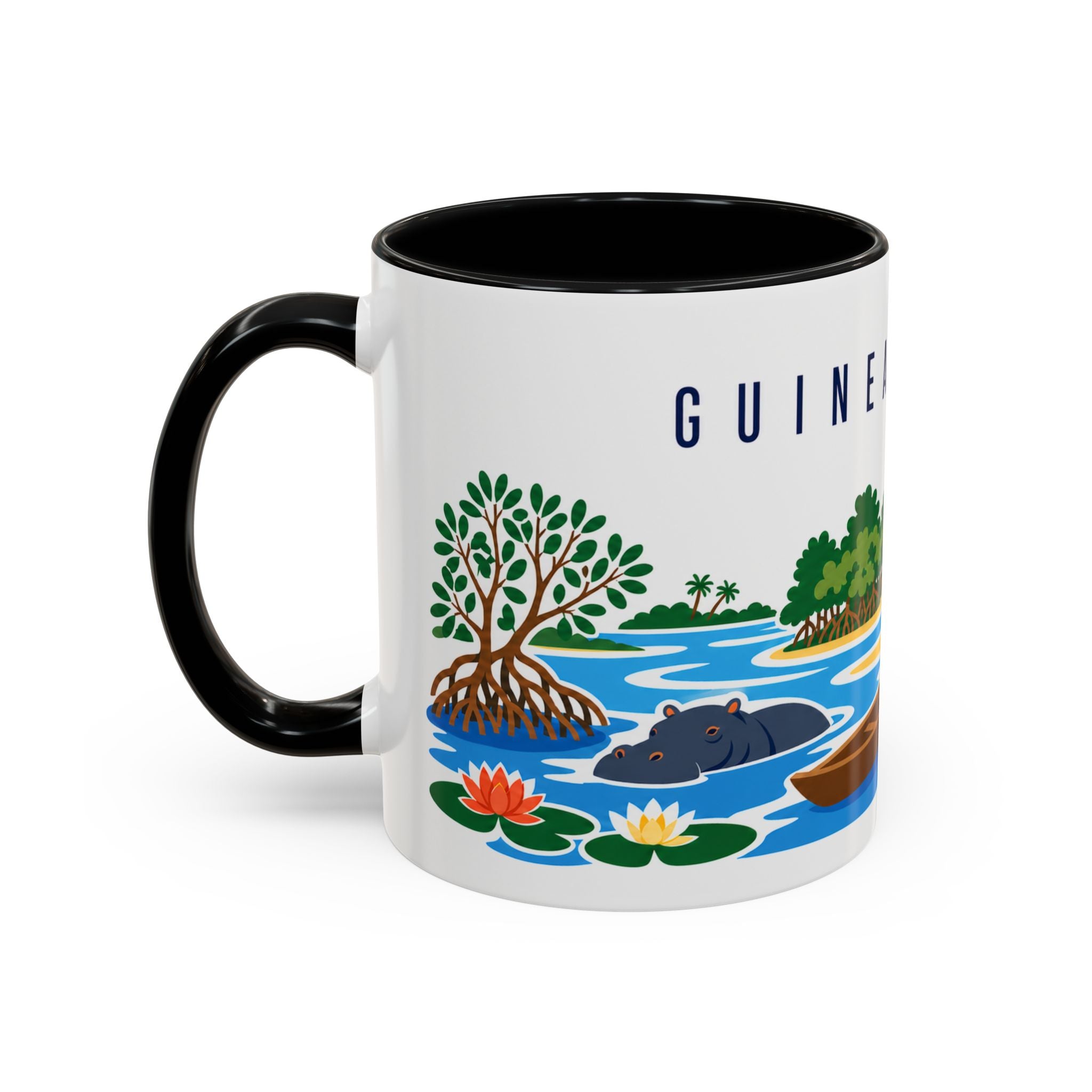 Guinea-Bissau Coffee Mug | Travel Souvenir Accent Mug | Country Gift Ceramic Cup 11oz 15oz