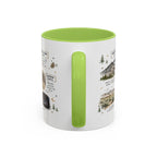 Great Basin National Park Coffee Mug | Nevada Desert Stargazing Hiking Gift | Accent Color Ceramic 11oz 15oz