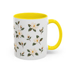 Mississippi Magnolia Mug, State Flower Floral Coffee Cup, 11oz Botanical Gift