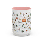 Florence Christmas Mug | Watercolor City Souvenir | Ceramic Coffee Cup (11oz 15oz)
