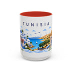 Tunisia Coffee Mug | Travel Souvenir Accent Mug | Place Gift Ceramic Cup 11oz 15oz