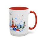 Russia Coffee Mug | Travel Souvenir Accent Mug | Place Gift Ceramic Cup 11oz 15oz
