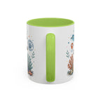 Great Barrier Reef Coffee Mug | Travel Destination Souvenir Gift | Accent Color Ceramic 11oz 15oz