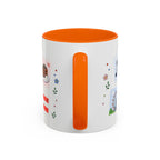 Vienna Coffee Mug | Postage Stamp Collage Mug | Travel Souvenir Accent Cup 11oz 15oz