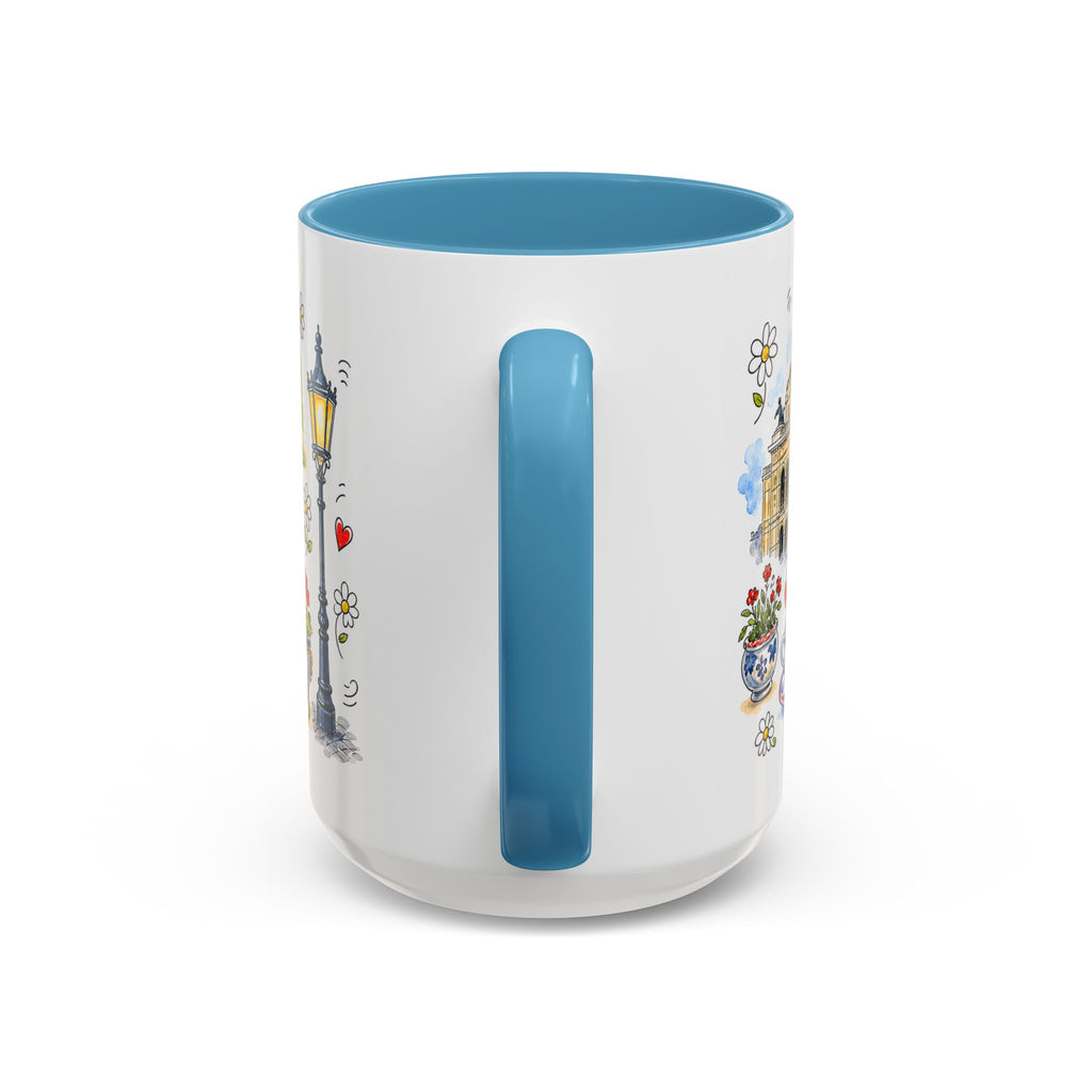 Vienna Travel Mug | European City Souvenir Accent Coffee Mug | 11oz 15oz Ceramic Cup
