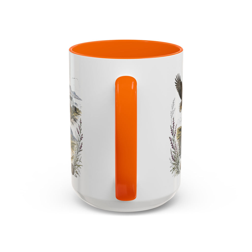Isle of Mull Mug, Scotland Travel Souvenir, Bucket List Gift, Accent Ceramic Coffee Mug 11oz 15oz
