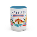 Thailand Coffee Mug | Travel Souvenir Accent Mug | Country Gift Ceramic Cup 11oz 15oz
