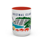 Christmas Island Coffee Mug | Travel Souvenir Accent Mug | Country Gift Ceramic Cup 11oz 15oz
