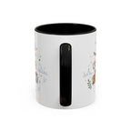 New Delhi Coffee Mug | India Souvenir Travel Gift | Accent Color Ceramic 11oz 15oz