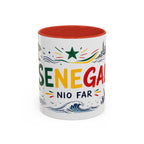 Senegal Soccer Coffee Mug | World Cup Fan Gift | Accent Color Ceramic 11oz 15oz Match Day Cup